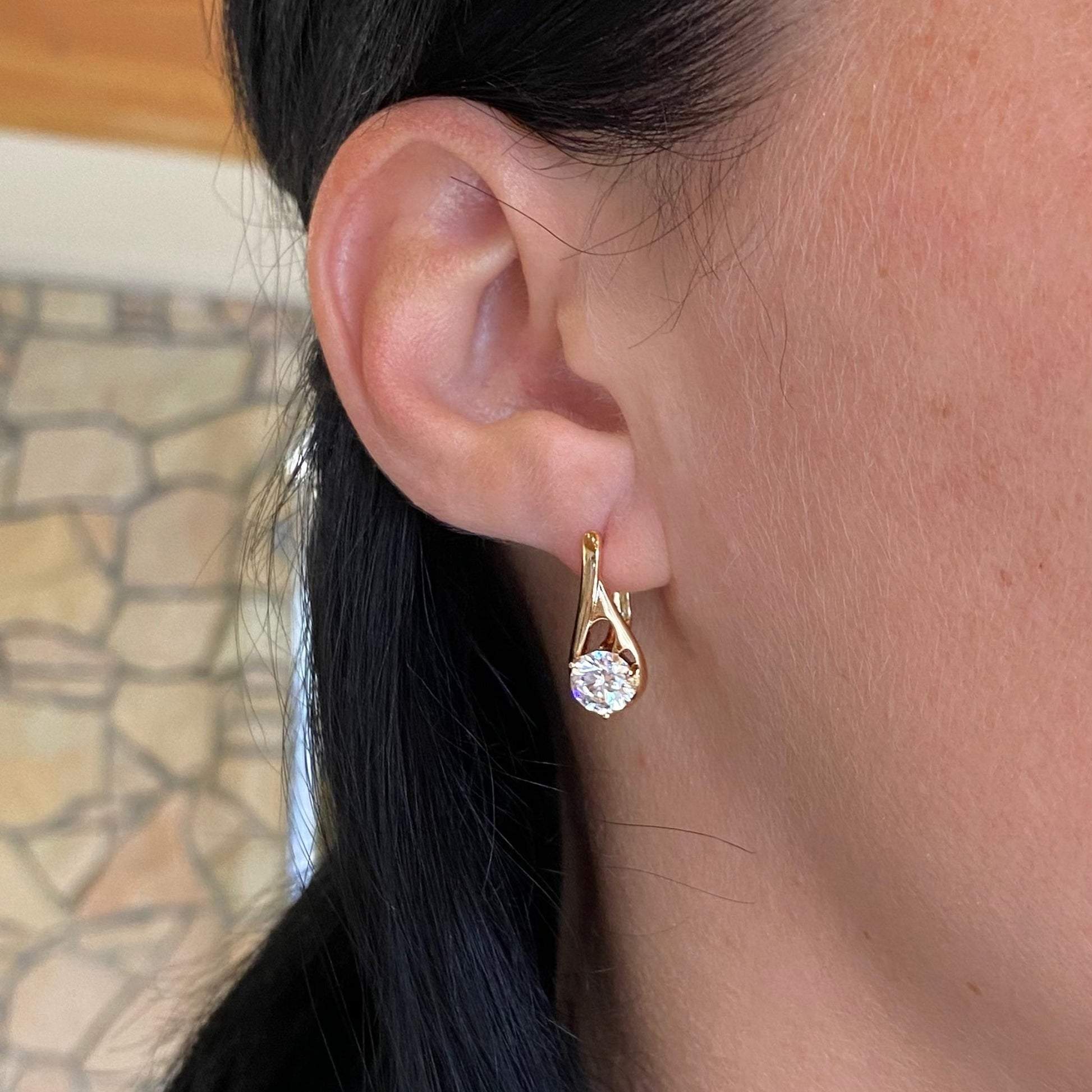 Auskari ar angļu aizdari un cirkoniju – ,