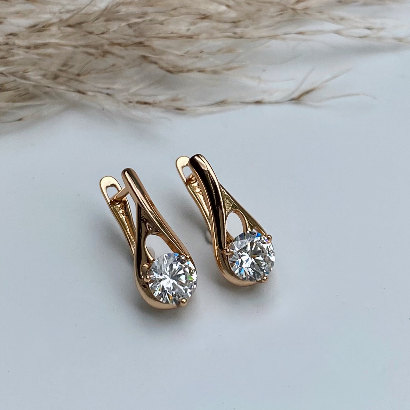 Auskari ar angļu aizdari un cirkoniju – ,