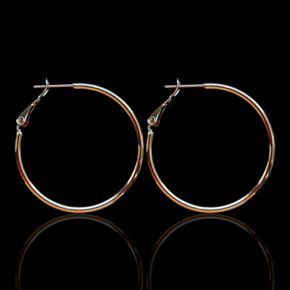 Bella Gold - Women's Gold - Plated Hoop Earrings18k Gold EarringsBella Gold EarringsClassic Hoop Earrings