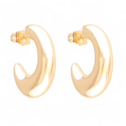 Golden Flow – apzeltīti auskari – apzeltītas rotaslietas | Tavas Rotas