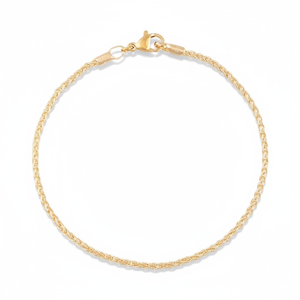 Golden Whisper – 18k apzeltīta smalka rokassprādze - 18k - apzeltita - rotas