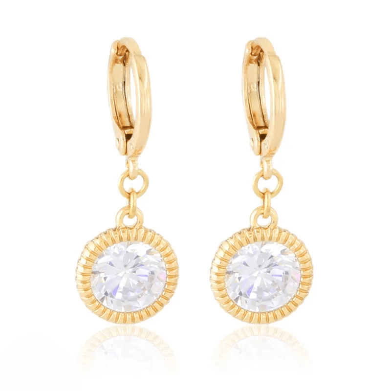  - Radiant Drop – auskari ar mirdzošu kristālu - 1