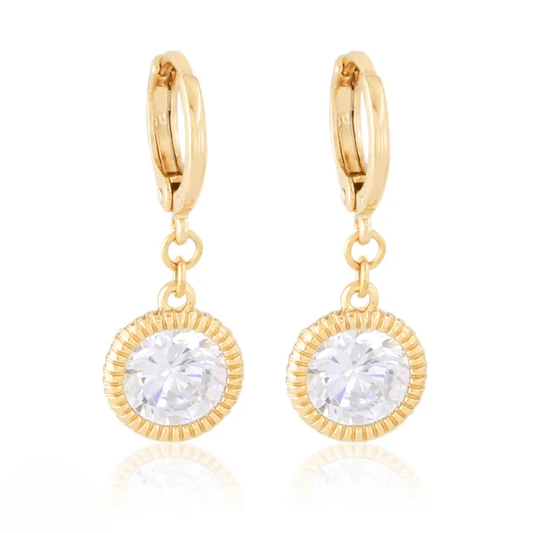  - Radiant Drop – auskari ar mirdzošu kristālu - 1