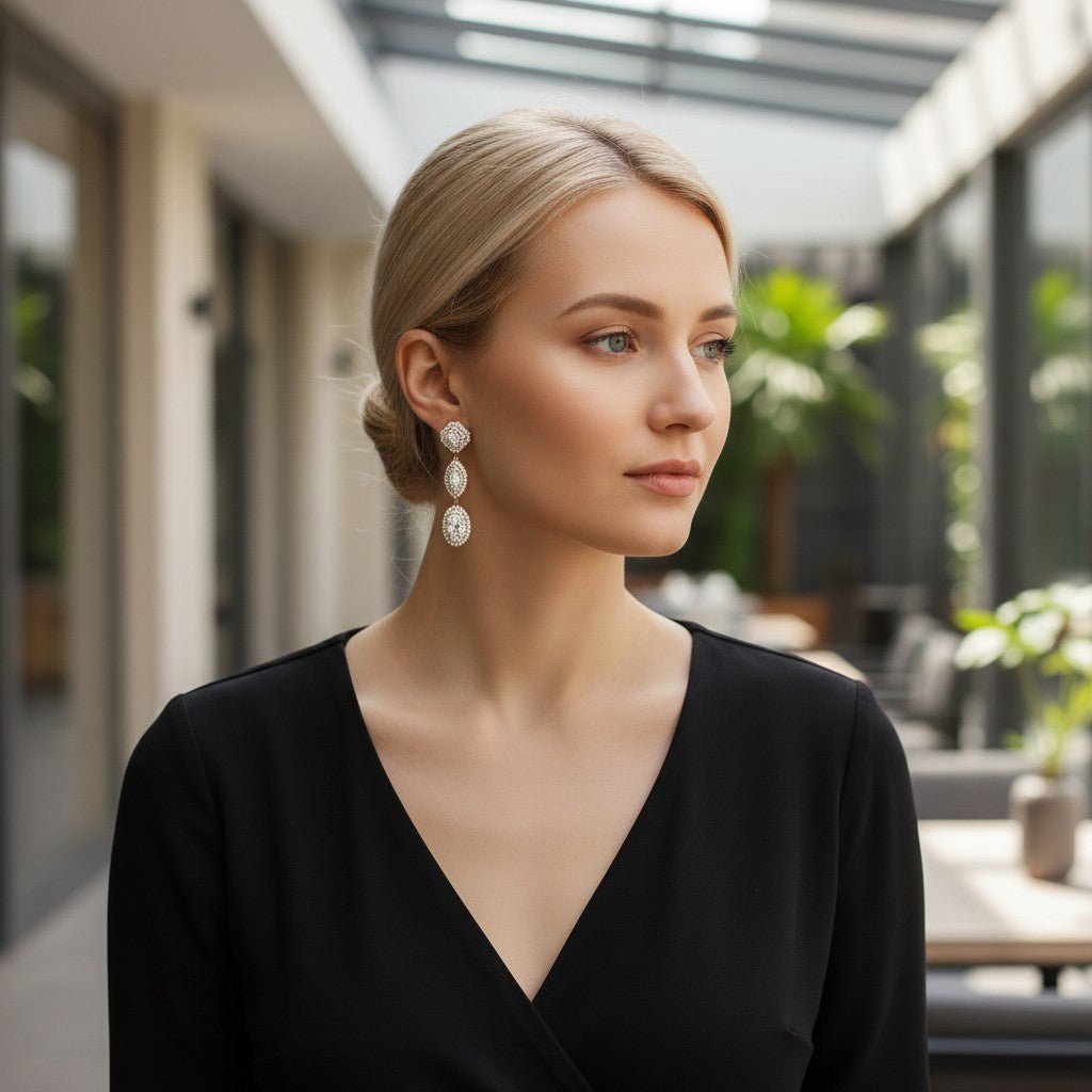  - Triple Glow – Grezni auskari ar trīskāršu mirdzumu - 6