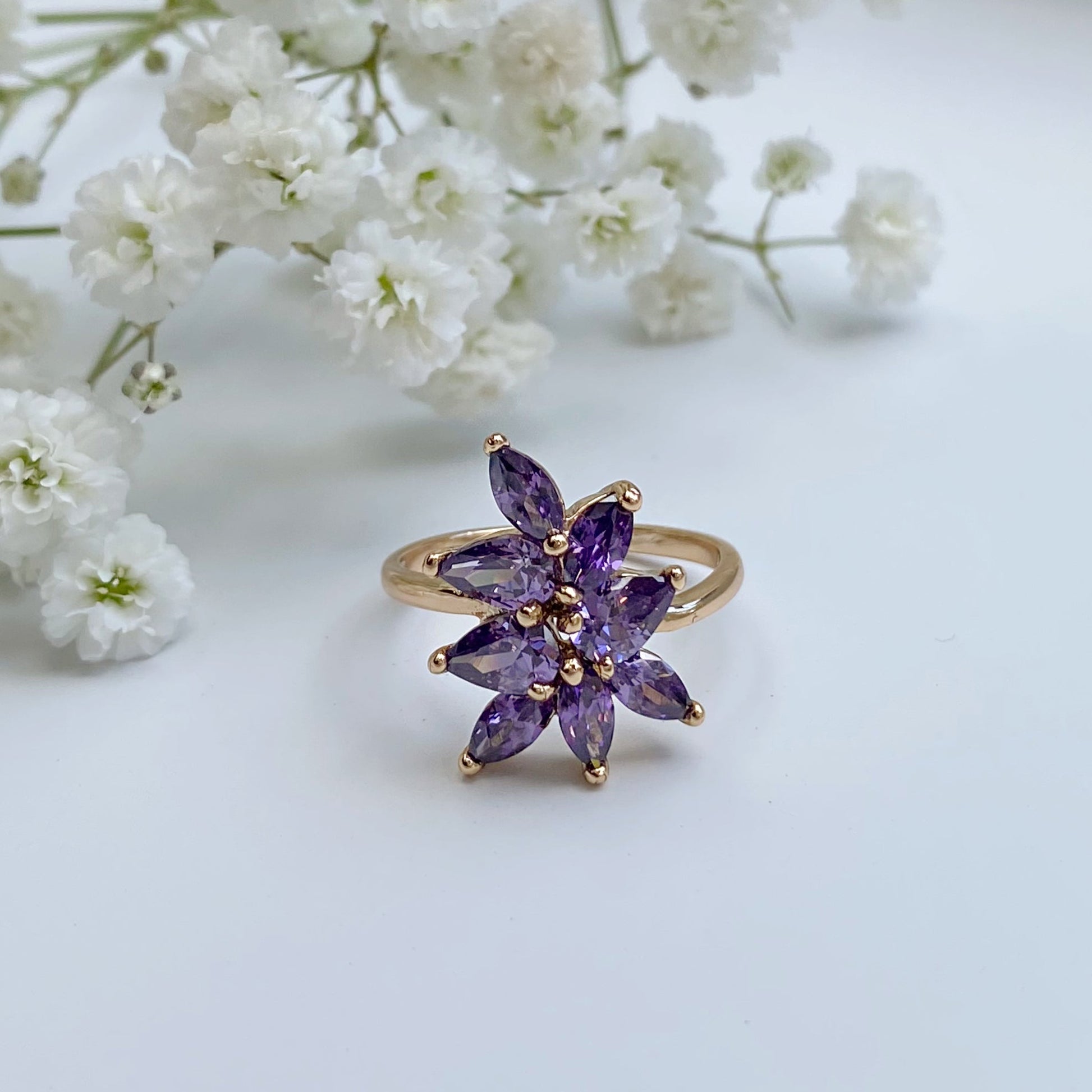 Violets gredzens 17mm – ,
